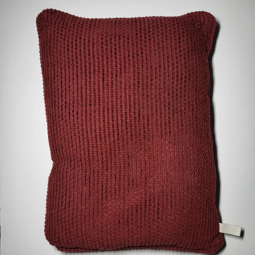 Betty Whitaker Christmas Tapestry Throw Pillow with Sleeping Santa Design